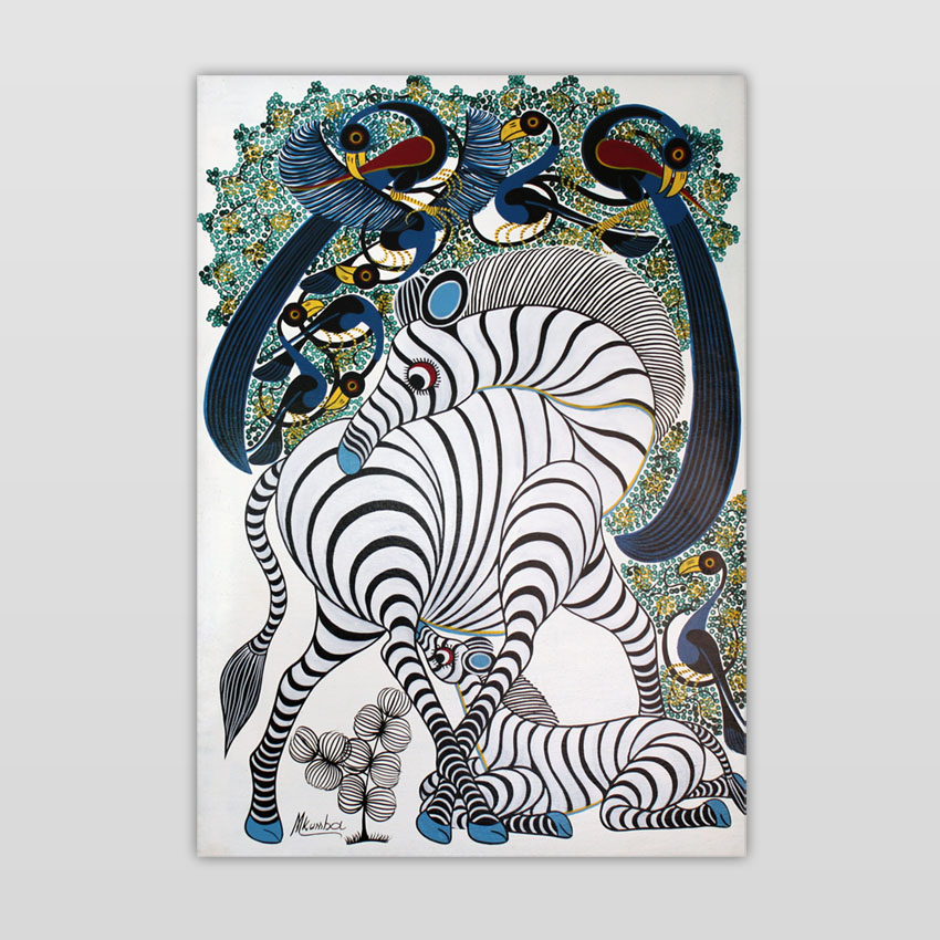 Zebra Painting